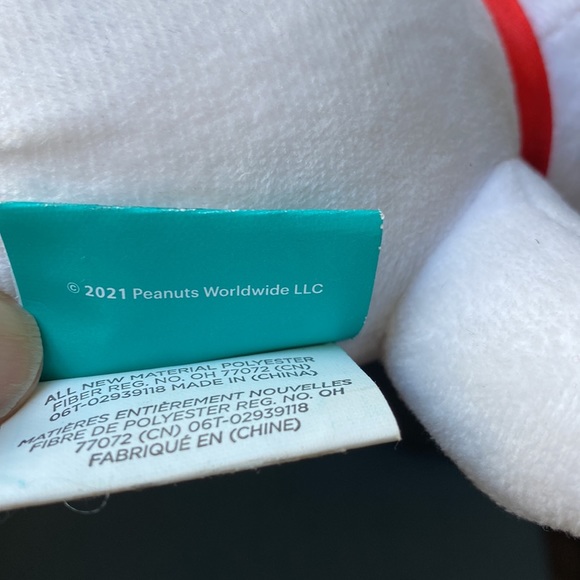 (3 for $25) Snoopy Squeaky Dog Toy Stuffy Plush - Picture 6 of 7